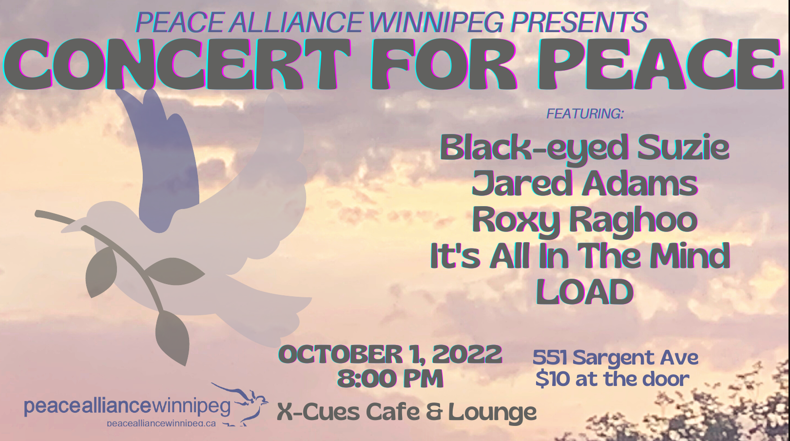 A Concert for Peace Peace Alliance Winnipeg News